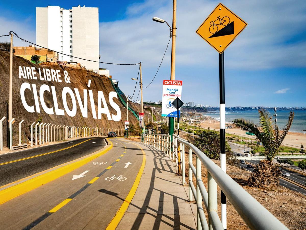 Beautiful Apartment Near Airport /Cozy Oceanfront Lima Exteriör bild